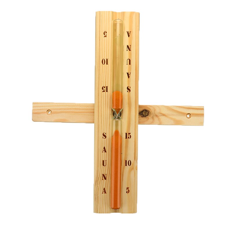 1pc meilleurs sabliers muraux rotatifs pour sauna, minuterie de 15 minutes, compte à rebours, accessoires pour sablier à vapeur sèche de 15 minutes