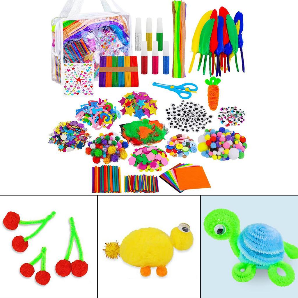 1500 Pieces Arts and Crafts Supplies Project Activity Arts Crafts for Girls