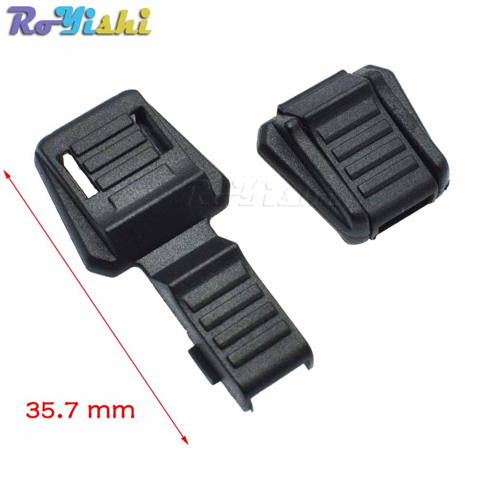 1000pcs/pack Zipper Pull Cord Ends For Paracord &amp; Cord Tether Tip Cord Lock Plastic Black
