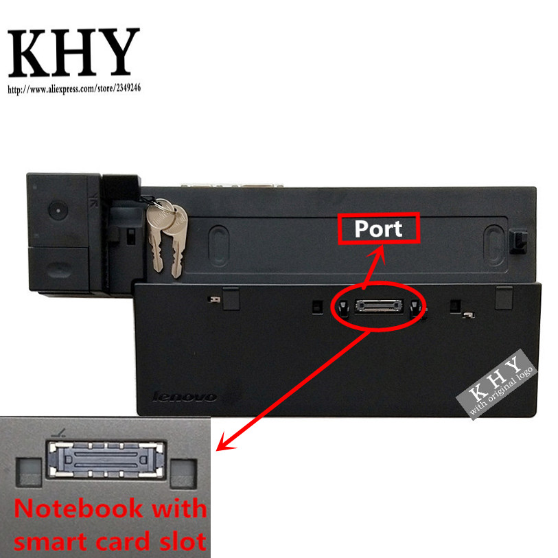 40A10 ThinkPad Pro Dock Port replicator USB3.0 voor ThinkPad L440 L450 L460 L470 L540 L560 L570 P50 P50s P51 P51s p70 P71 04W3948