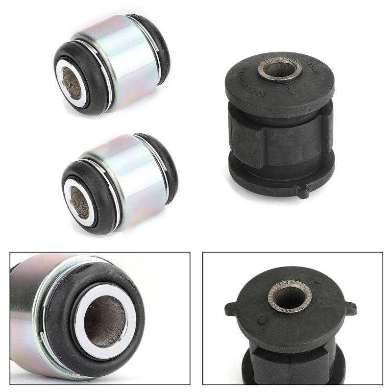 3 uds montaje de brazo trasero buje de nudillo para Toyota Highlander Camry Avalon Lexus 48725-33050 42210-20010