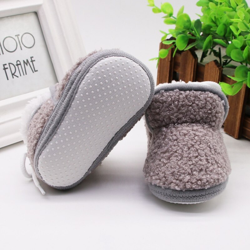 Baby Winter Warm Snow Boots Toddler Girl's Cotton Shoes Newborn Infant Boots Comfortable Stylish 0-18M