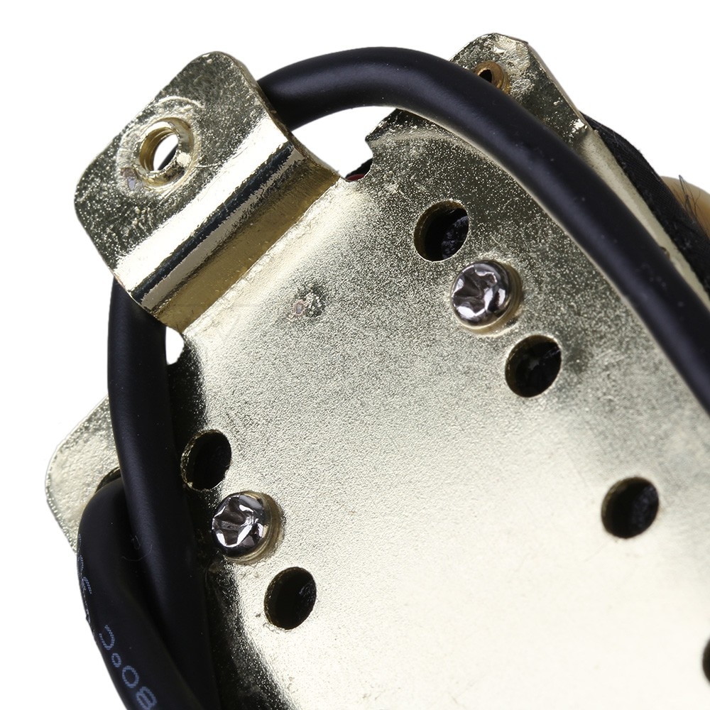 Yibuy Double Coil Humbucker Electric Guitar Neck Bridge Pickup Ceramic Magnets