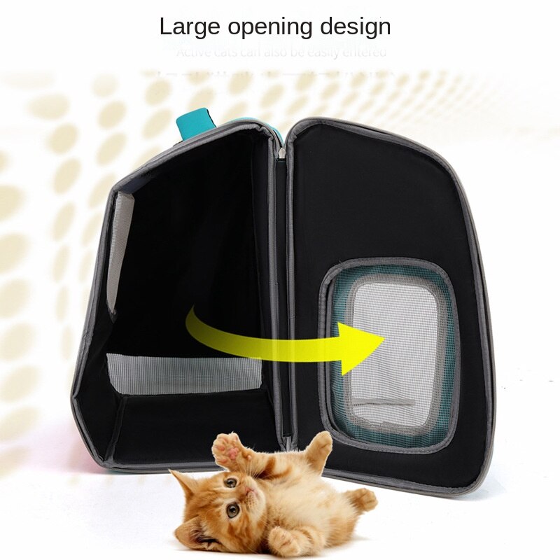 Moorpet – sac à dos à capsules pour chats et chiens, respirant, pour sortir et transporter des animaux de compagnie