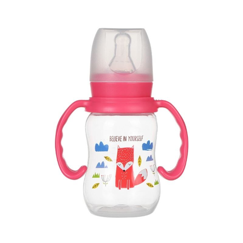 120ml nyfødt baby spædbarn ammende mælk frugtsaft vand fodring drikkeflaske  h55b