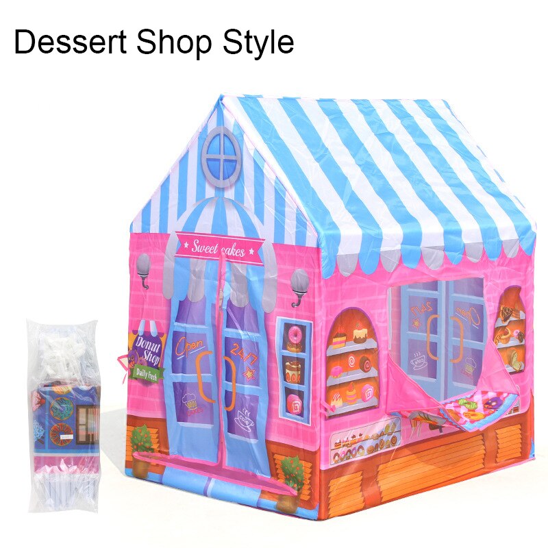 7 Belangrijke Thema &#39;S Opvouwbare Kids Play Tent Housetoys Voor Kinderen Speelhuisje Voor Jongens Party Tent Brithday Indoor Outdoor Gebruik: D