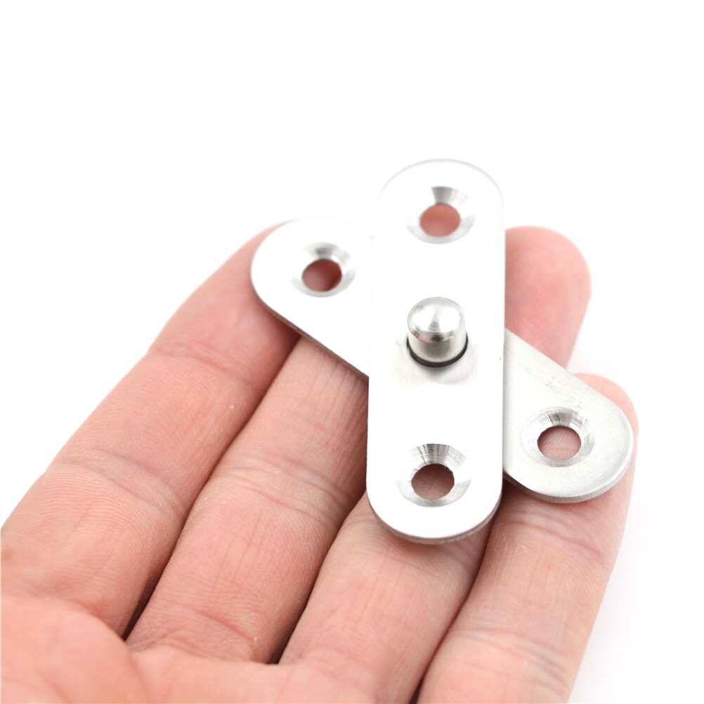 75/95/100mm meubles charnières 360 degrés charnière rotative en acier inoxydable porte Pivot haut en bas arbre