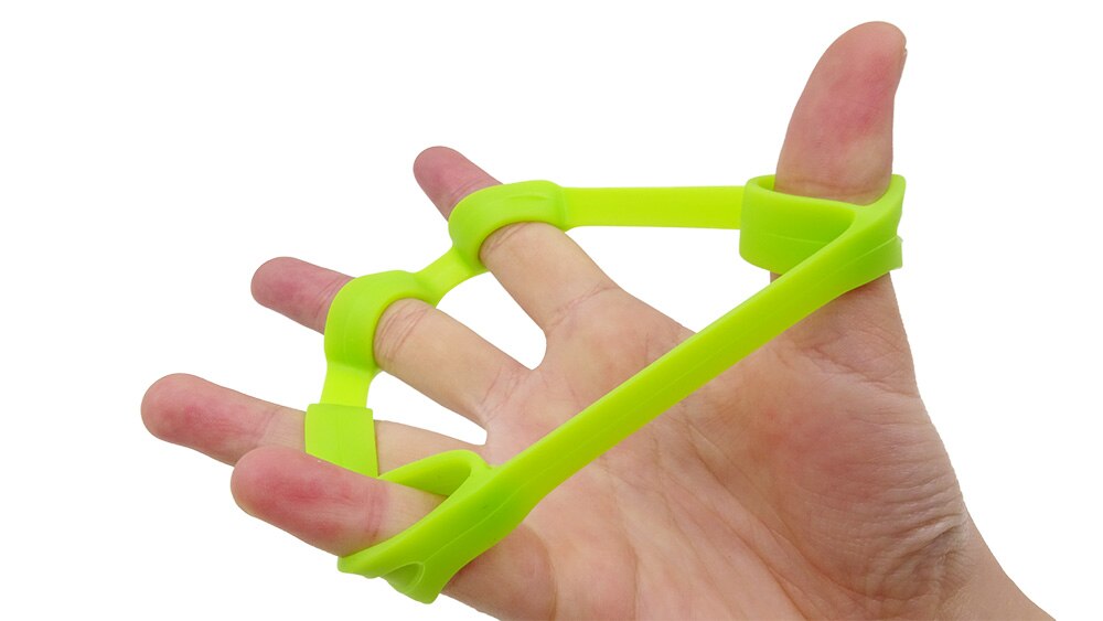 3 niveau silikone ringfinger håndgreb forstærker fitness hånd træner finger træner ekspander træningsudstyr