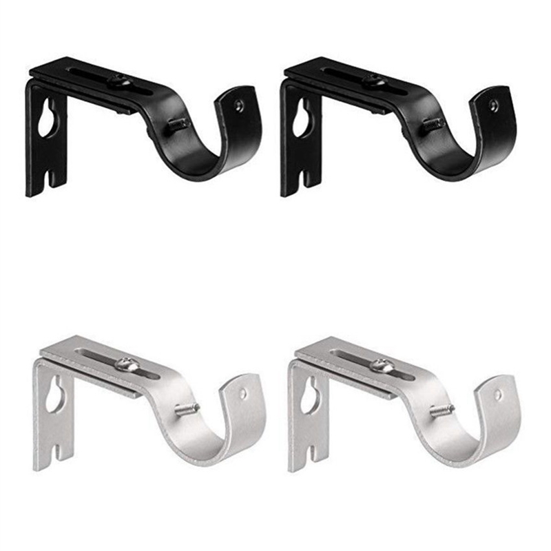 Curtain Rod Bracket Curtain Bracket Roman Rod Bracket Adjustable Curtain Rod Bracket, Adjustable Wall Bracket