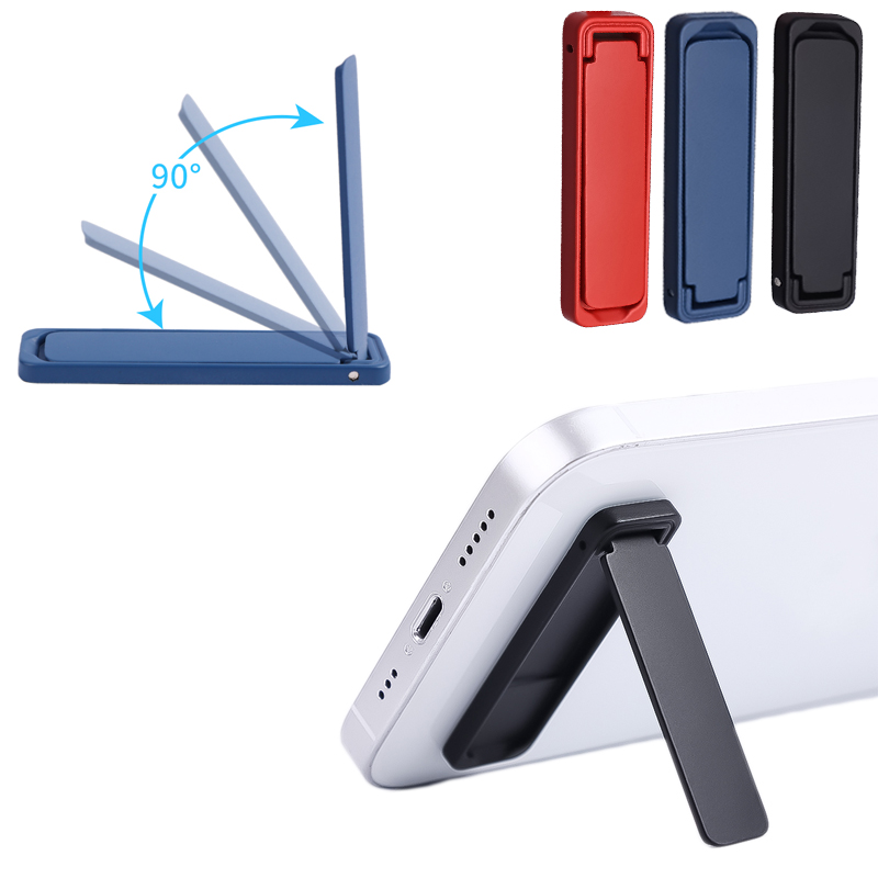 Mini składana metalowa podpórka pod telefon Uniwersalny pionowy poziomy uchwyt na telefon Regulowany uchwyt na biurko do iPhone'a Samsunga