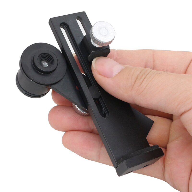 Cell Phone Adapter for Microscope Photography with 10X Eyepiece Universal Metal Phone Holder Mounting Size 23.2mm 30mm 30.5mm