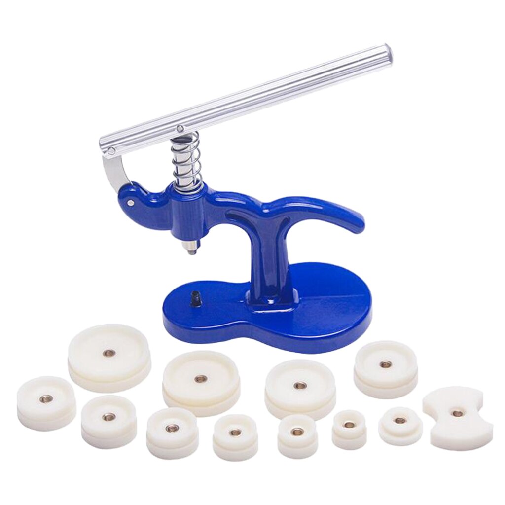 Horloge Druk Set-Achterzijde Horloge Dichter-Horloge Reparatie Tools Blauw/Zwart/Groen: Blauw