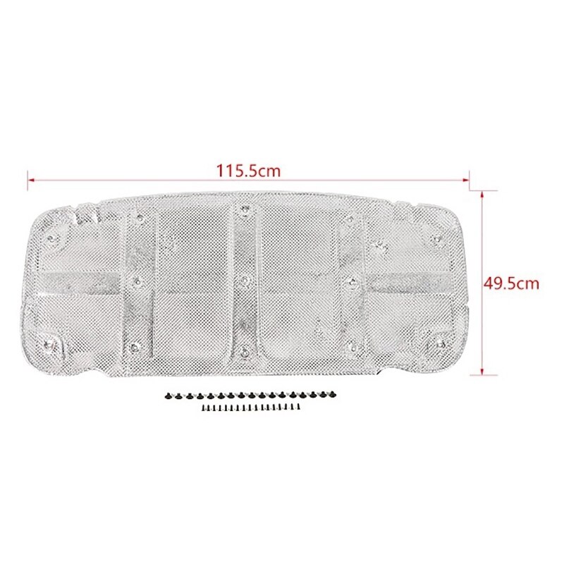 Sound Heat Insulation Cotton Car Engine Hood Heat Insulation Sound Deadener Pad for Suzuki Jimny 2007 Accessories