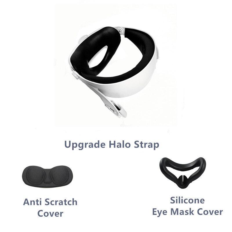 Head Strap Upgrade Verstelbare Voor Oculus Quest 2 Vr Halo Band Verhogen Ondersteunende Forcesupport Voor Oculus Quest2 Accessoires: Package A