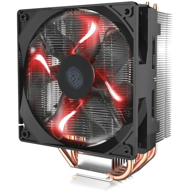 Cooler Master T400 T400i 12cm 4pin cooling CPU fan 4 Copper Heatpipe CPU cooler radiator for Intel 775 115X 1366 CPU AM4