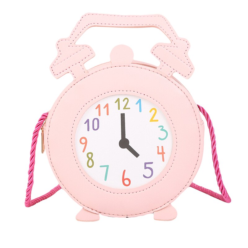 Modellering Van Kleine Ronde Bel Met Individuele Vrouwen Tas Hand-Held Slant Zak Klok Bag In Messenger zakken Keten Tas Emmer