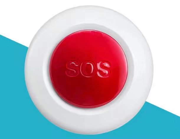 SOS Emergence Panic Button For Burglar Alarm System 433Mhz