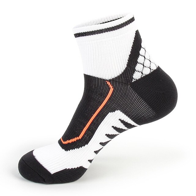 Vinter män sport strumpor bomull casual män crew strumpor vandring jogging snö strumpa för män resor vandring strumpa  eu 39-44 meias: Svart