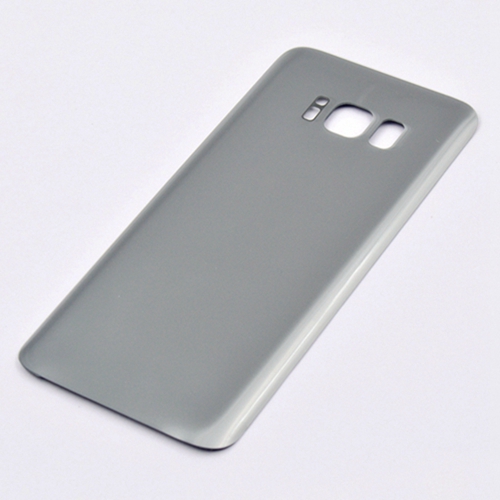 5.8" For SAMSUNG Galaxy S8 G950F Back Battery Cover Door Rear Glass Housing Case Replace For SAMSUNG S8 Battery Cover: Silve No Lens