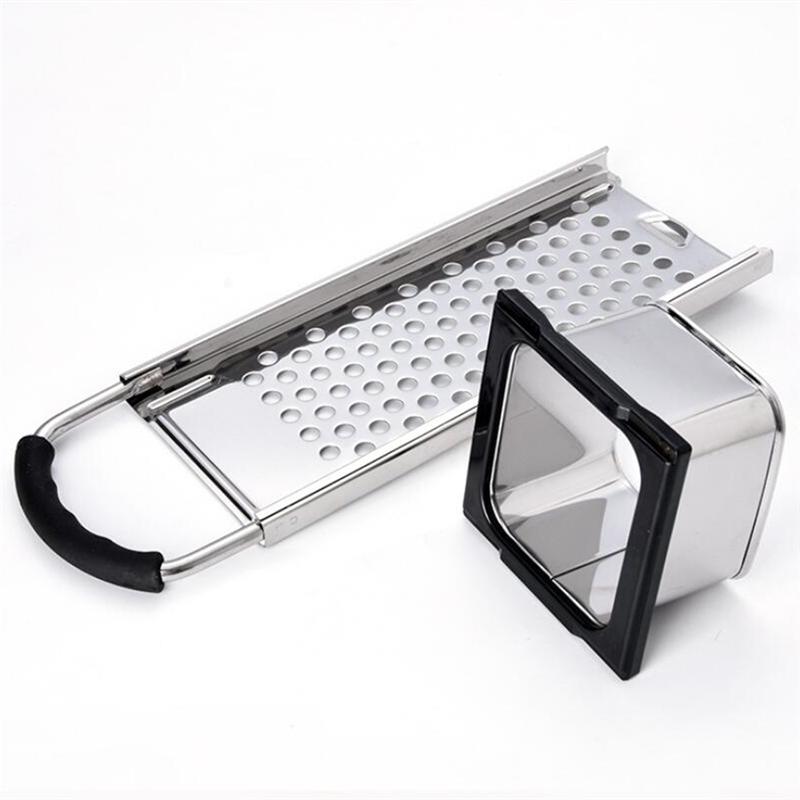 1Pc Stainless Steel Noodle Maker Manual Noodle Machine (Silver Black)