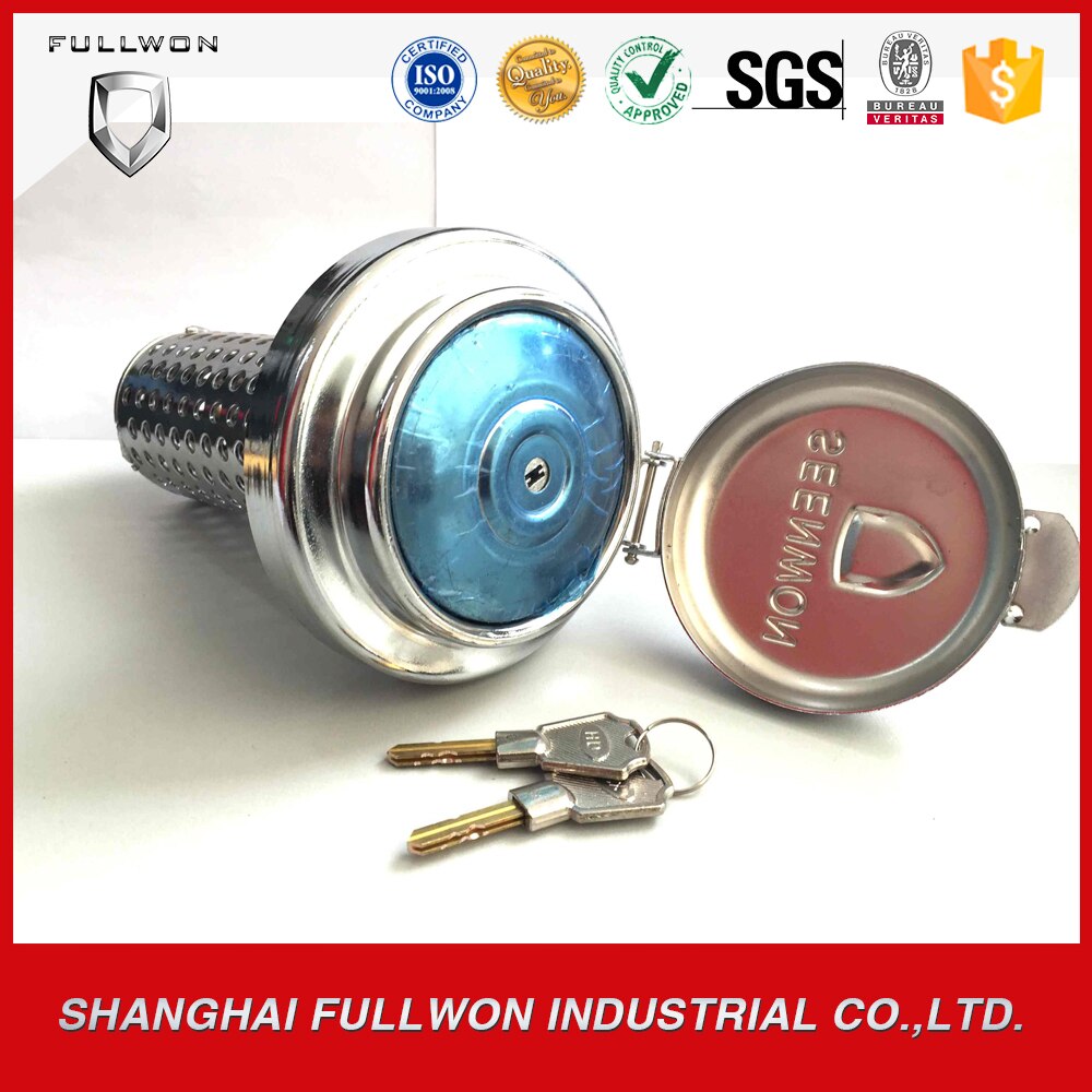 Seenwon Anti theft anti siphon fuel tank cap with lock for howo and other China truck with OD 110MM