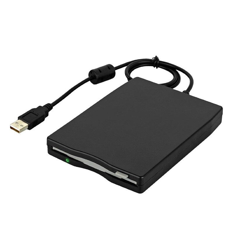USB Floppy Drive 3.5inch USB External Floppy Disk Drive Portable 1.44 MB FDD USB Drive Plug and Play for PC Windows98SE Windows: Default Title
