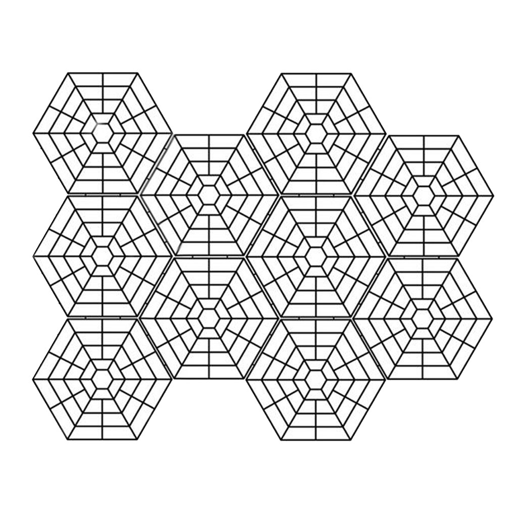 10pcs Set Plastic Floating Pond Protector Fish Guard Grid Floating Cover Net