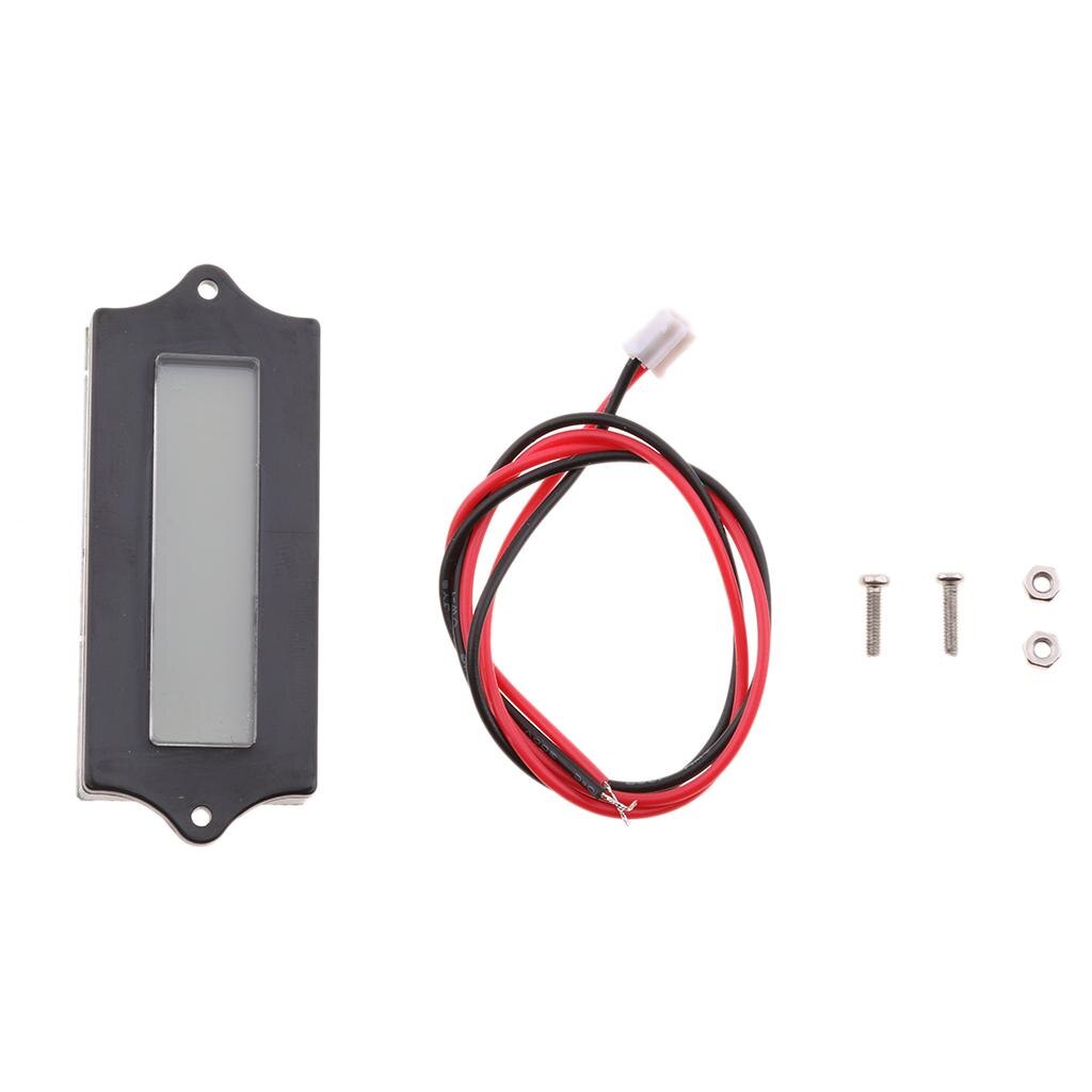 -acid Lithium Battery Capacity Voltmeter Module Green LCD Tester Checker