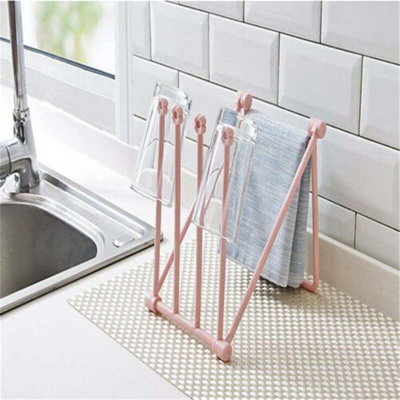 Foldable Drying Rack Shelf Towel Cloth Holder Bathroom Rack Kitchen Storage Organizer