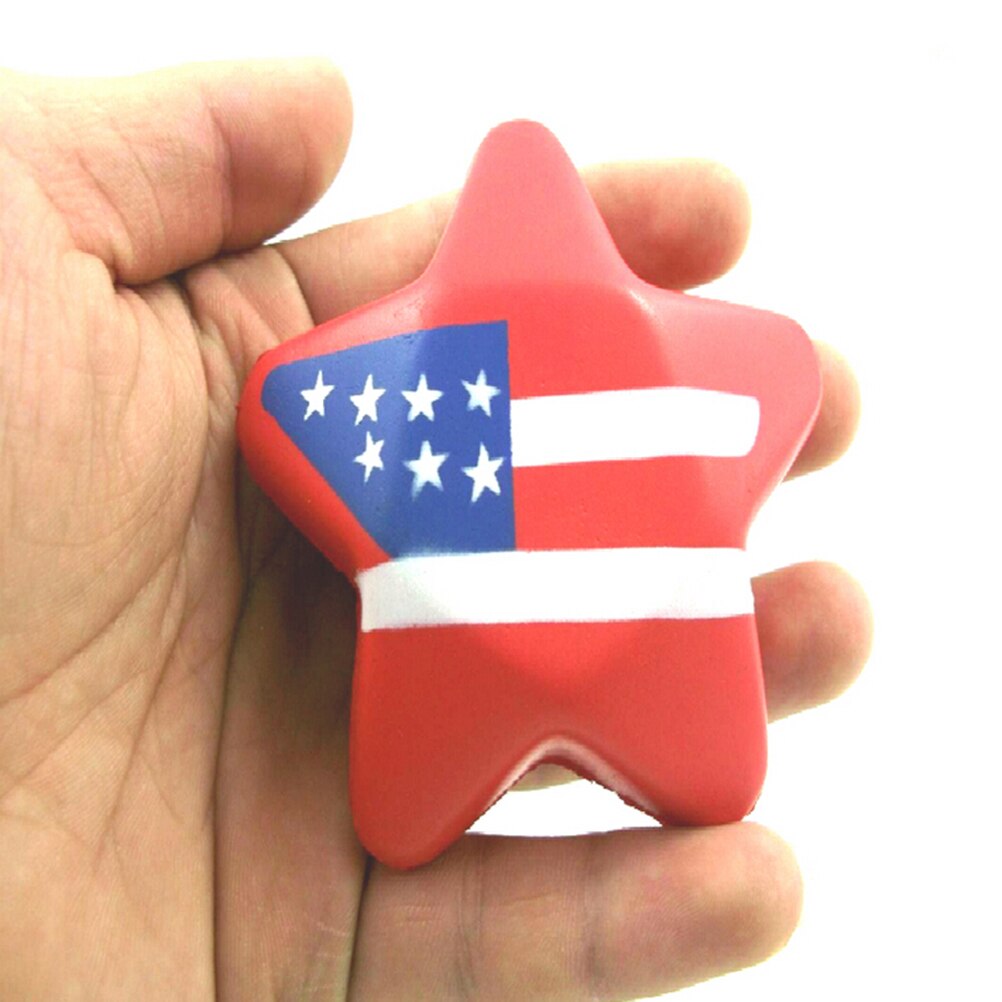 1Pcs Funny Soft Foam Anti Stress Ball Squeeze Star Shaped Ball Stress Pressure Relief Relax Ball