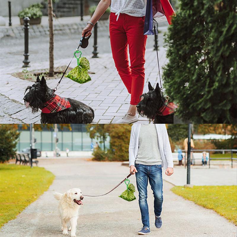 7pcs Dog Poop Bag Holder Clip Leash Poop Bag Clip Walking Dog Waste Bag Clip