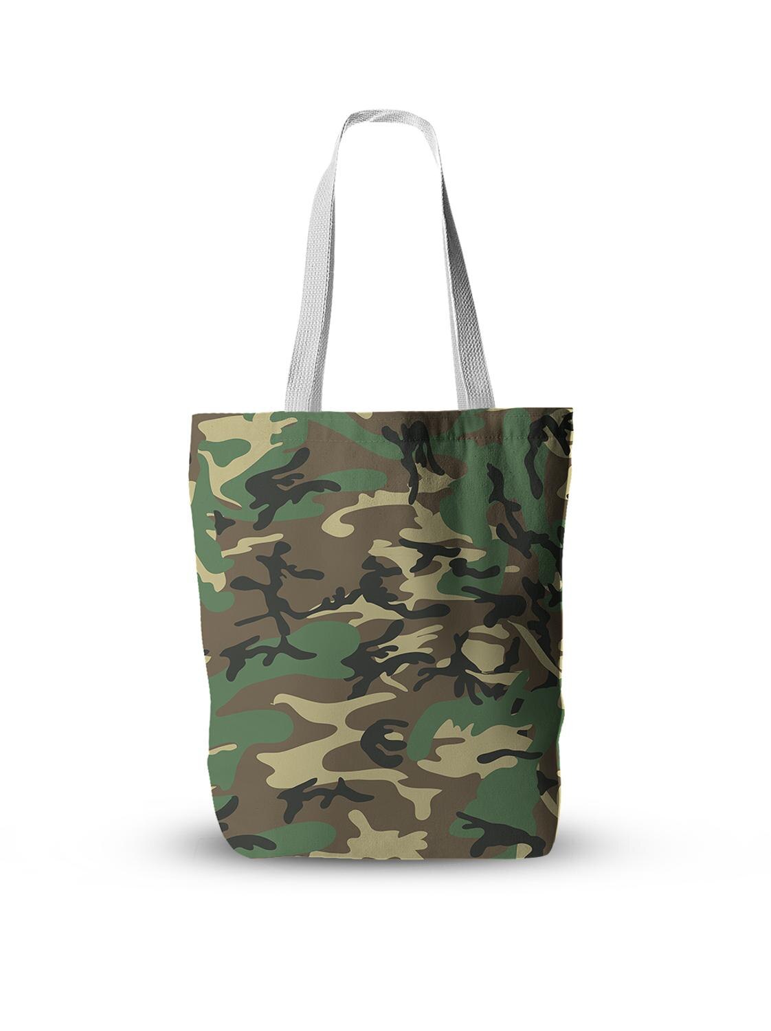 Serie de camuflaje bolso de lona plegable, bolso de compras de gran capacidad, multifunción, de gran: style6