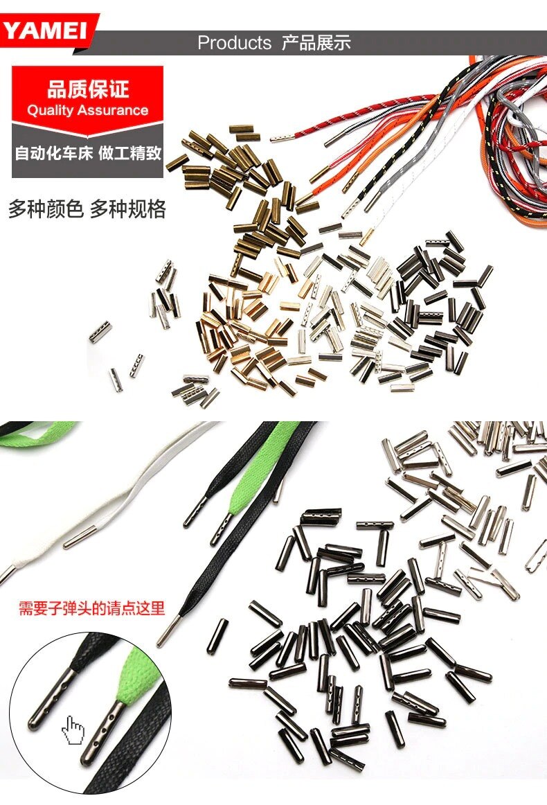 Clip Hoofd Touw Schoenveter 2 Usd = 1 Stuks, Bewerking Prachtige