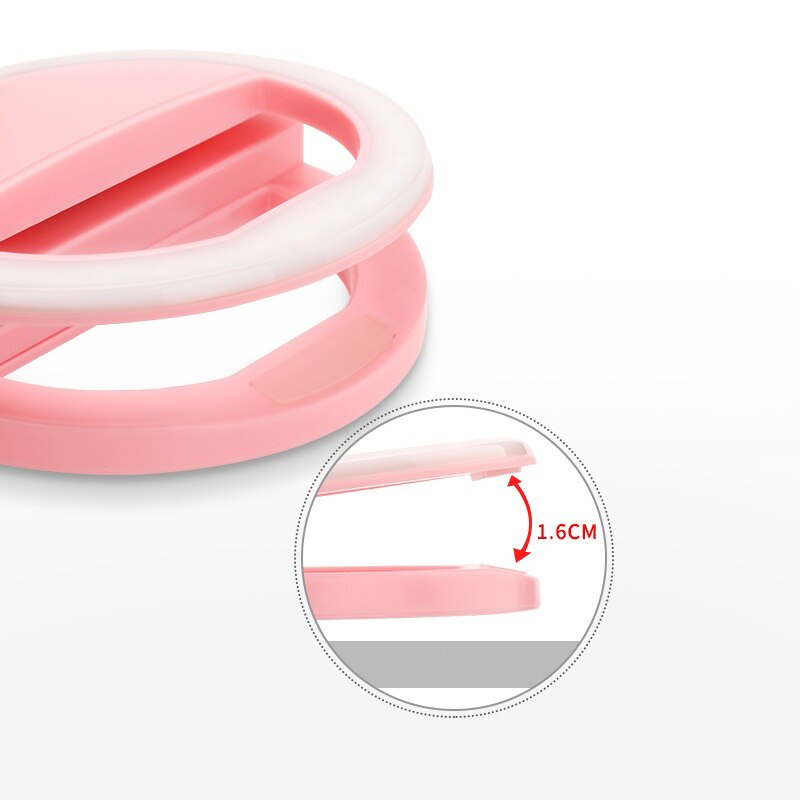 Tragbare 36 LED Selfie Ring Licht für Smartphone iPhone iPad Samsung Galaxis HTC LG Smartphone