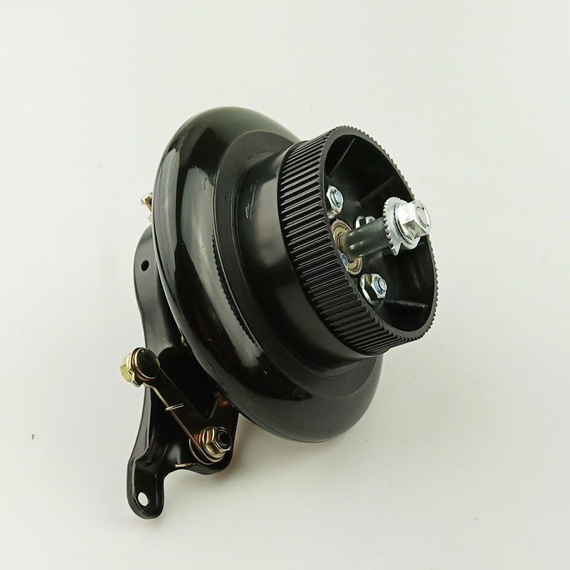 Size 6 inch 140mm Pu solid front or rear wheel with Drum brake kit for small electric scooters Mini folding scooter