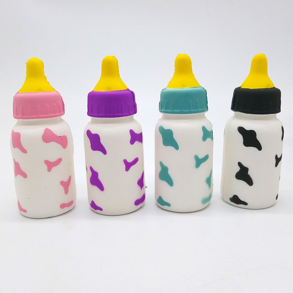 Rebound Kleine Fles Melk Simulatie Cellphone Charm Opknoping Riem Speelgoed Trage Rebound Kleine Fles De Simulatie Slow: Default Title