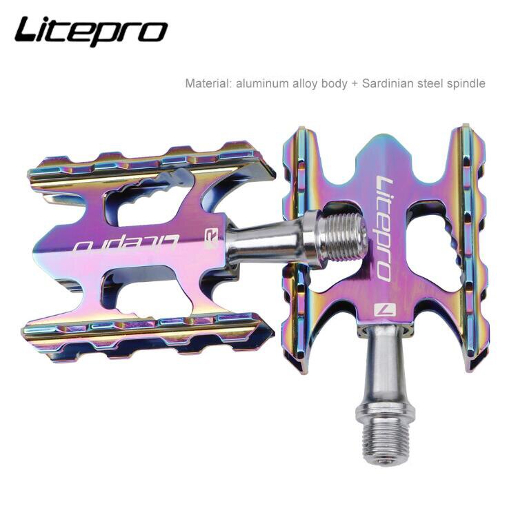 Litepro 1 Paar Fiets Pedaal Ultralight 228G K3 Voor Vouwfiets Mountainbike Racefiets Bya 412 Mks