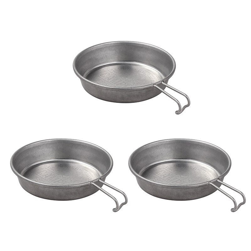 Thous ventos sierra copo com alça utensílios de mesa para acampamento ao ar livre utensílios de mesa 40/280/450ml viajar equipamentos campismo suprimentos: TW3008-P 3 Pcs