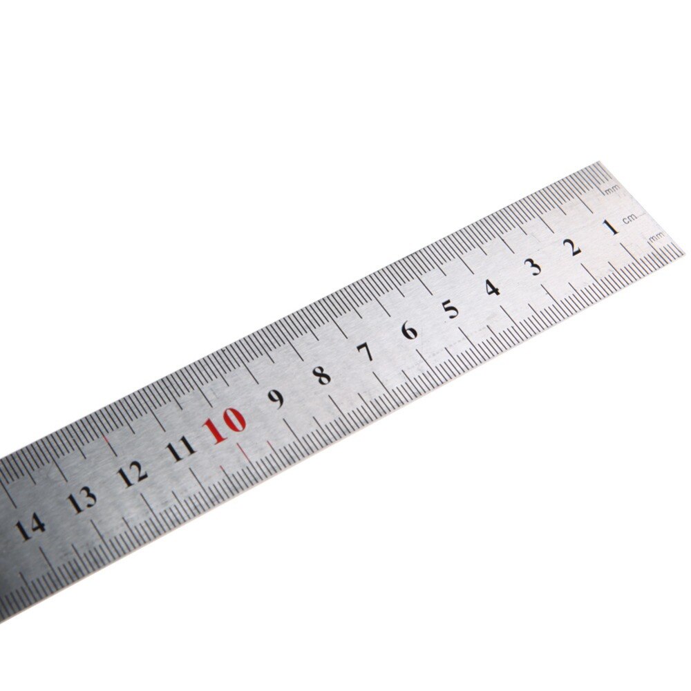 Portable 1Pc 30cm Stainless Steel Right Measuring Angle Square Ruler