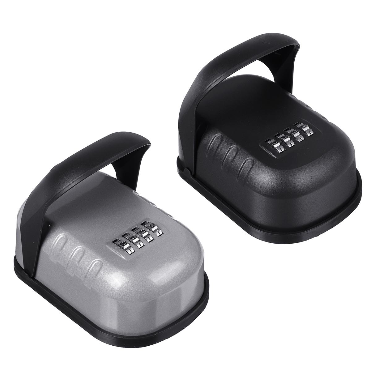 Password Key Box 4 Digit Wall-mounted Curved Key Card Password Box Master key box Password lock Decorated Cipher Key Storage Box