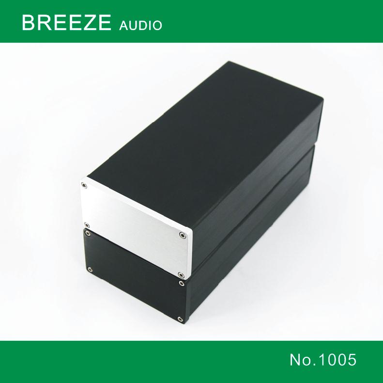 1005 Full aluminum amplifier chassis Pre-amplifier DAC decoder Power supply AMP Enclosure case DIY box (200*50*102m )