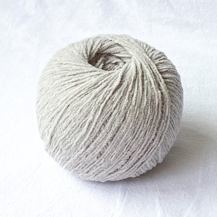 2mm de algodón esponjoso fino chenilla mate 50g DIY muñeca de ganchillo a mano muñeca tejida Edelweiss oro terciopelo lana tejer suéter zapatos: BLANCO