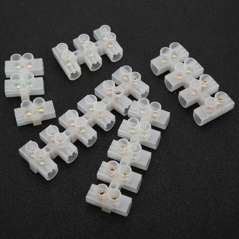 Terminal Blok Uitstekende Geleidbaarheid Praktische Draad Connector Blok Voor Fabriek Elektriciteit Voor Huishoudelijke Elektriciteit Voor Hotel