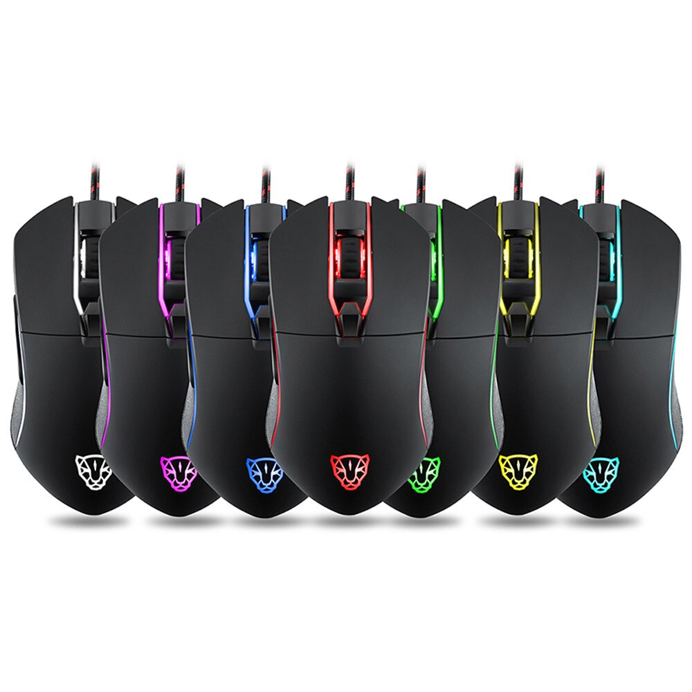 V30 gamer do rato do jogo 3500 dpi 6 botões respiração led backlit óptico mouse portátil bilgisayar com fio ratos