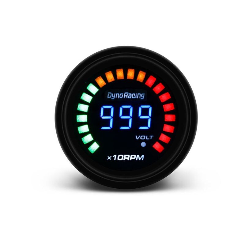 2 '' 52mm led digital varvräknare mätare 0-10000 rpm 12v bil automatisk varvräknare mätare