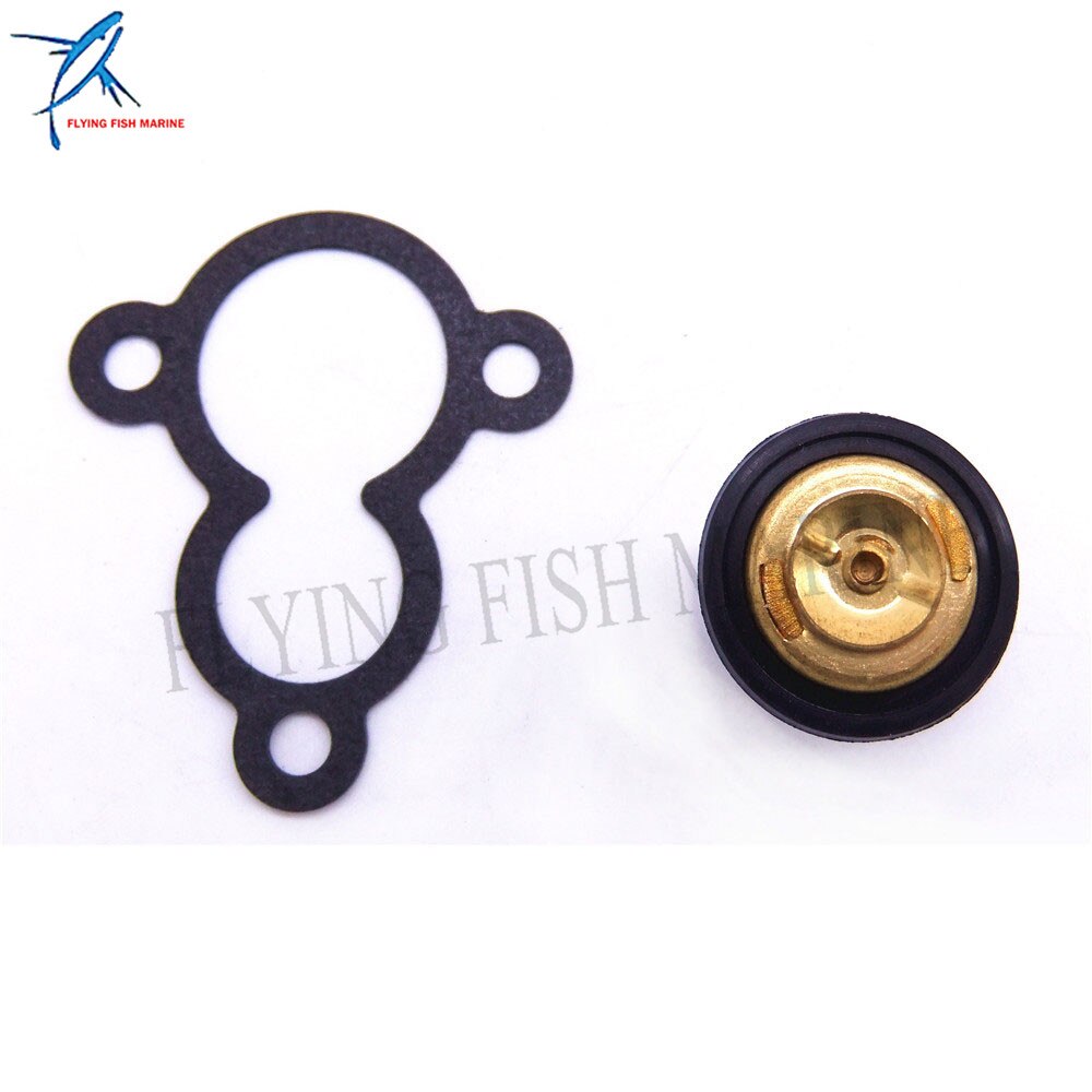 66M-12411-01 66M-12411-00 Thermostat und 67D-12414-A0 68D-E2414-A0 Dichtung für Yamaha 4hp 5hp 6hp 4-Hub F4A F4B F5A F6C