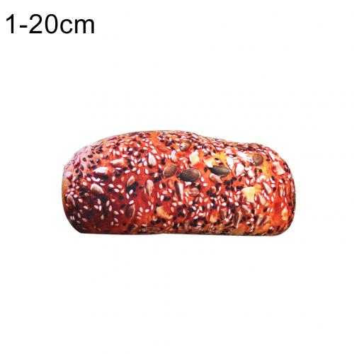 Muñeca rellena modelo de pan de sésamo con mantequilla de jamón simulada en 3D, cojín trasero, almohada decorativa, cojín de apoyo: Sesame Bread20cm
