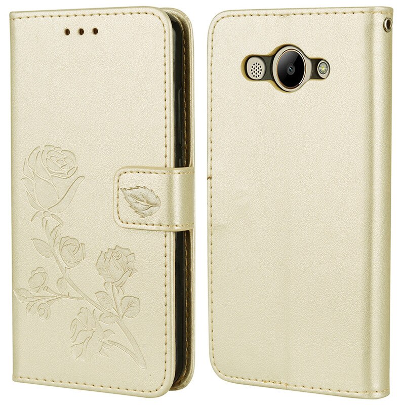 Für Huawei Y3 Fall Hight Flip Leder Telefon Fall Für Huawei Y3 CRO-L22 CRO-L02 CRO-L03 Buch Stil stehen Abdeckung
