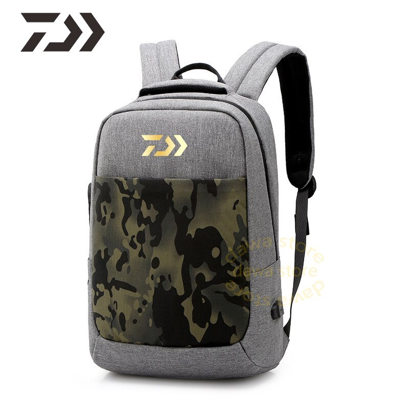 Tas Mannen Reizen Anti-Diefstal Opladen Rugzak Vissen Tas Waterdicht Duurzaam Casual Multi-Functionele Computer Bga