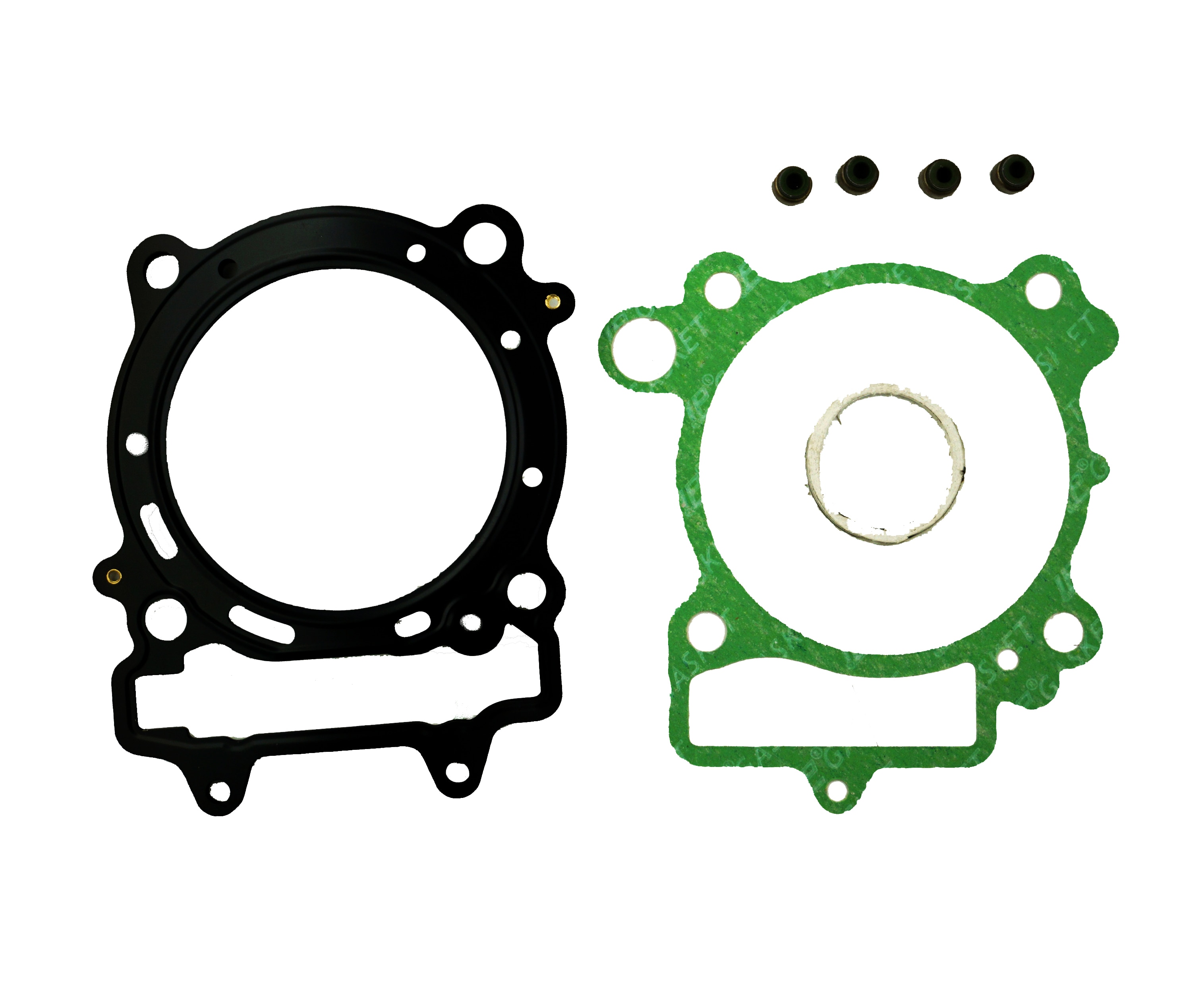 Kit complet de joints d'échappement pour Kawasaki KX450F – KX 450F, couvercle d'embrayage de Stator supérieur de moteur de moto